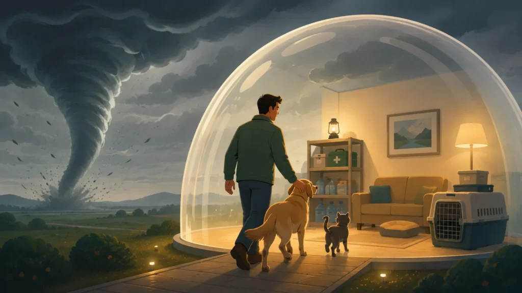 How to Keep Pets Safe During a Tornado