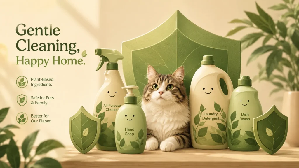 What Cleaning Products Are Safe for Cats