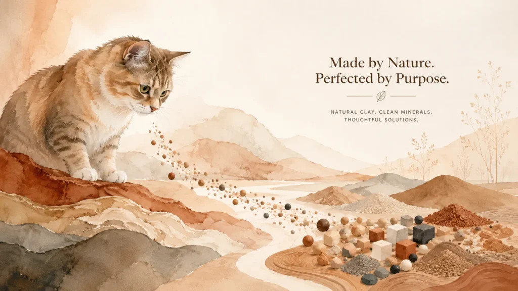 What Is Clumping Cat Litter Made of